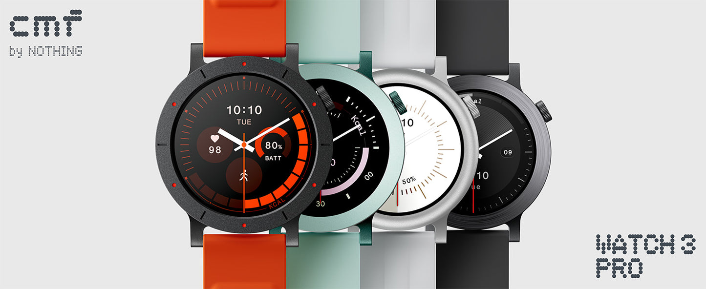 CMF by Nothing Watch 3 Pro Smart Watch for Men Women, Bluetooth Call AI Energy Score, Fitness Tracker for Android & iOS