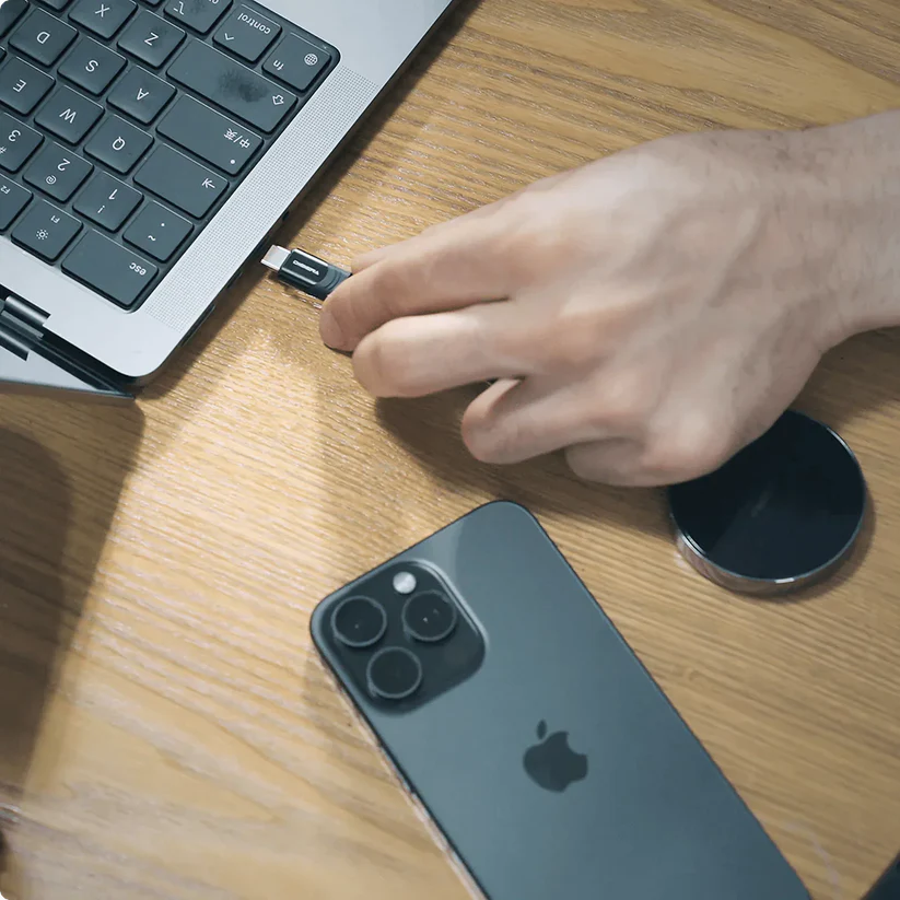 TWS Portable SSD – Ultra-Fast USB-C External Storage with Storage Increaser Attachment