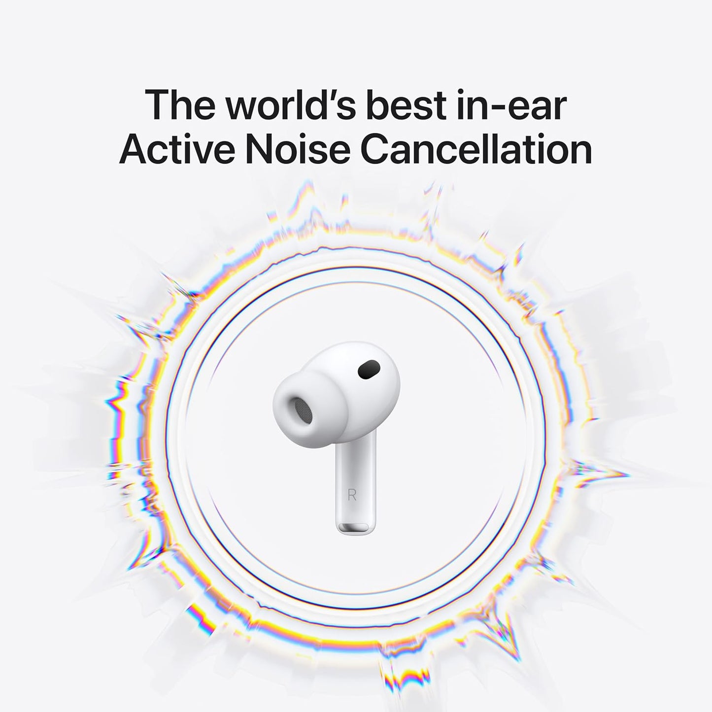 AirPods Pro 3 Wireless Earbuds, Active Noise Cancellation, Bluetooth Headphones, USB-C Charging