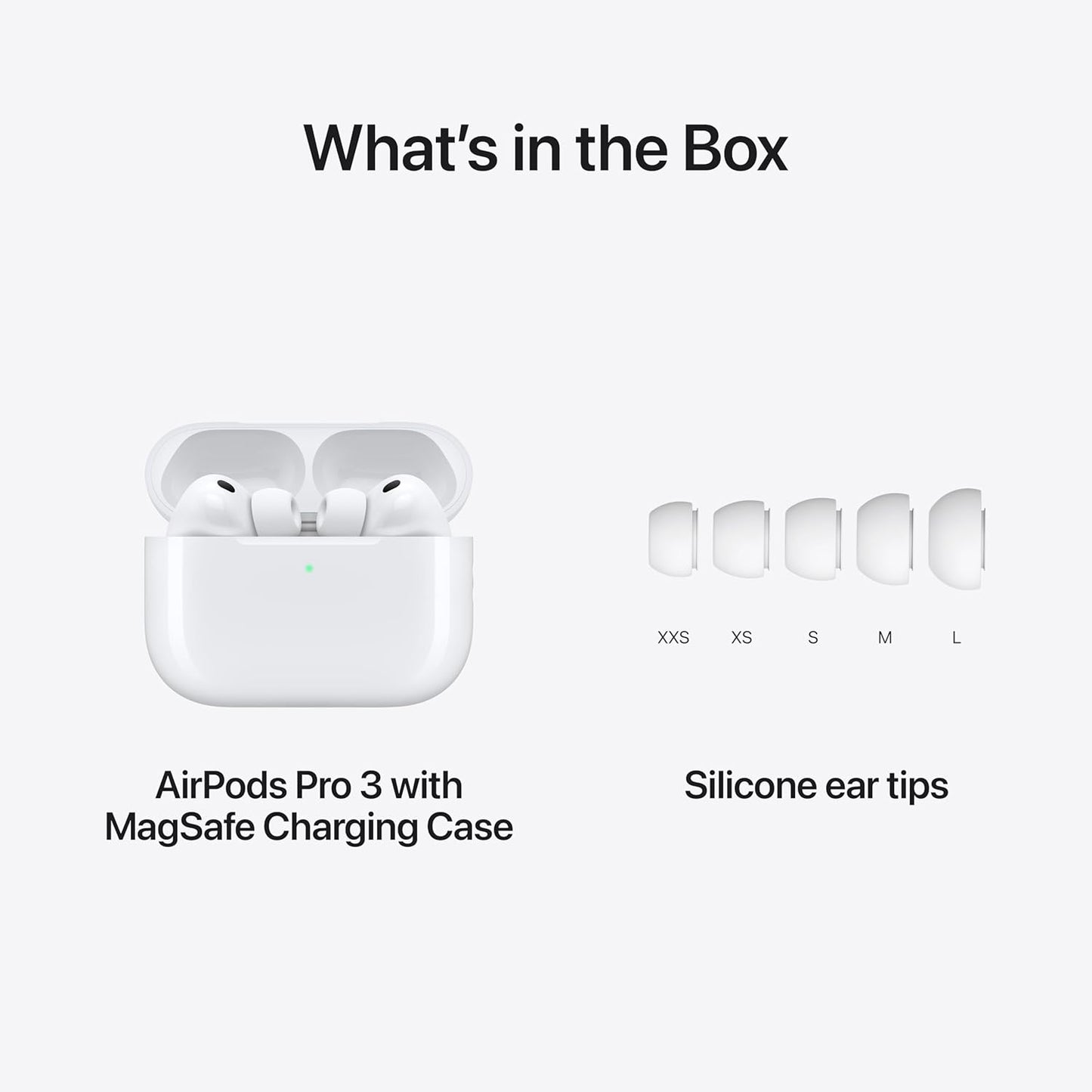 AirPods Pro 3 Wireless Earbuds, Active Noise Cancellation, Bluetooth Headphones, USB-C Charging