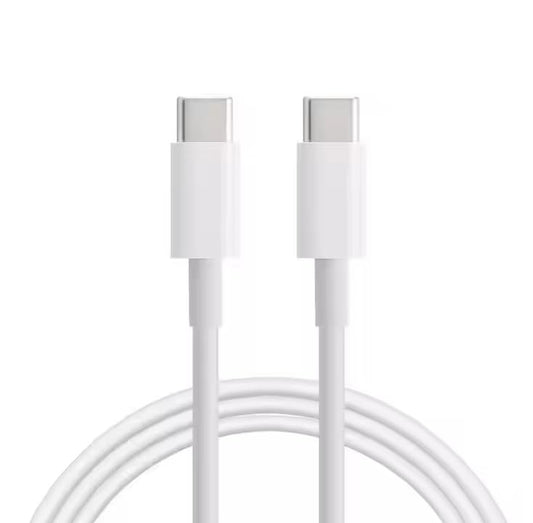 Type C to C Fast Charging USB C Cable 3.0 white